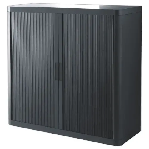 Armoire basse Easyoffice - Noir - Paperflow photo du produit
