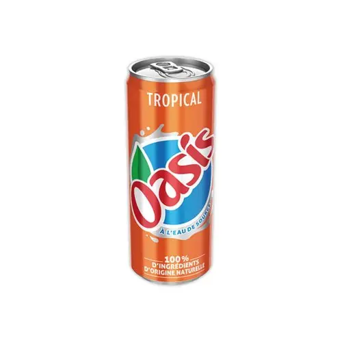 24 Canettes OASIS Tropical 33cl photo du produit