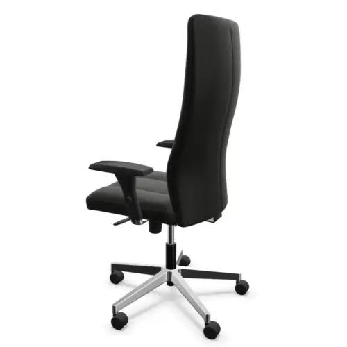 Fauteuil cuir INVITUS photo du produit