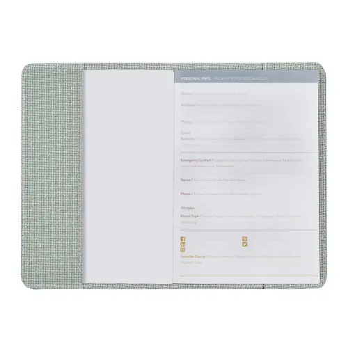 Agenda semainier MINISTRE COLOR ML Ella - 16x24 cm - Vert - Décembre à décembre - QUO VADIS photo du produit
