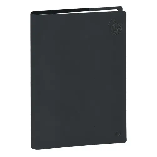 Agenda semainier AFFAIRES RECYCLE ML Eunoia - 10x15 cm - Gris carbone - Janvier à décembre - QUO VADIS photo du produit