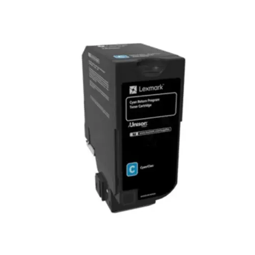Toner 84C2HCE - Cyan - Lexmark photo du produit