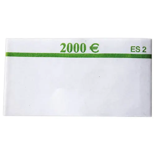 Sachet de 500 Bracelets papier pour 20 billets de 100 euros après mai 2019 photo du produit