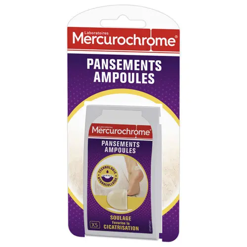 5 Pansements ampoules grand format photo du produit
