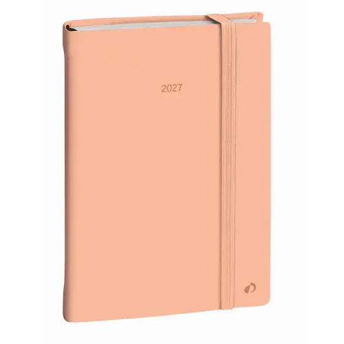 Agenda journalier DAILY 21 COLOR ML Pastel - 15x21 cm - Orange - Janvier à décembre - QUO VADIS photo du produit