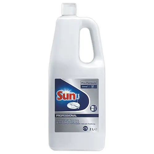 Flacon 2 litres de liquide de rinçage SUN - Produits lave-vaisselle