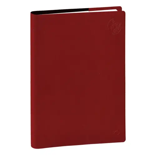 Agenda semainier MINISTRE Recycl&eacute; ML Eunoia - 16x24 cm - Rouge - Janvier &agrave; d&eacute;cembre - QUO VADIS photo du produit