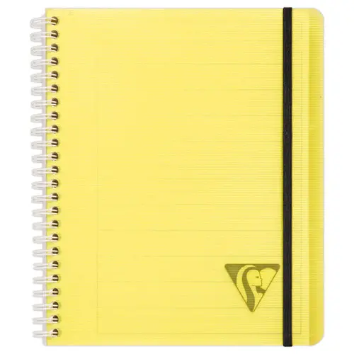Cahier spirale A5+ Proactiv'Book - Lign&eacute; - CLAIREFONTAINE photo du produit