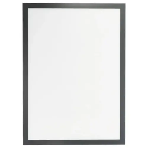 2 Cadres d'affichage vitrostatiques surfaces vitrées DURAFRAME SUN - A3 - Noir - Durable photo du produit