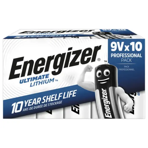 10 Piles lithium Ultimate DP10 - 9V - ENERGIZER photo du produit