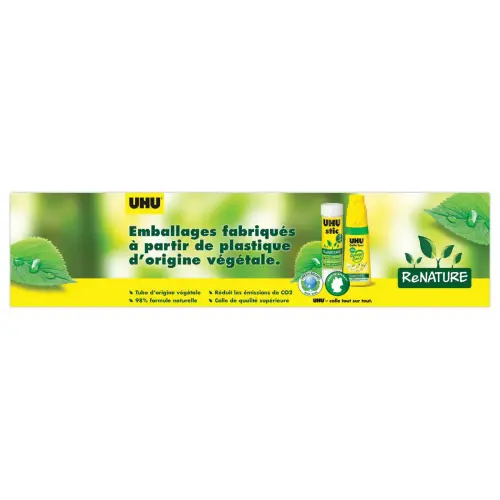 B&acirc;ton de colle ReNature - 40g - UHU photo du produit