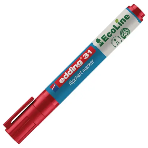 Marqueur permanent Ecoline - E31 - rouge - Edding photo du produit