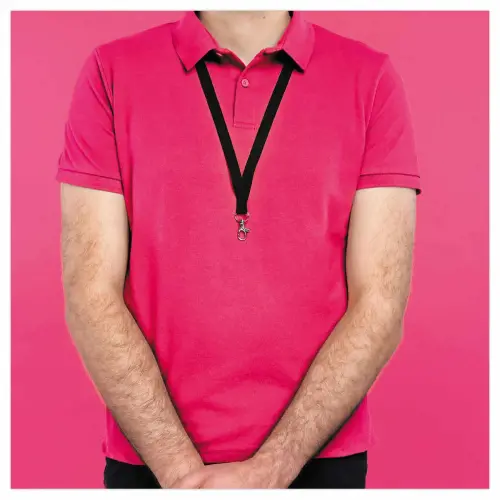 10 Lacets avec mousqueton - Noir - AVERY photo du produit