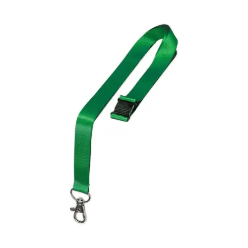 10 Lacets textiles avec mousqueton vert - Avery photo du produit