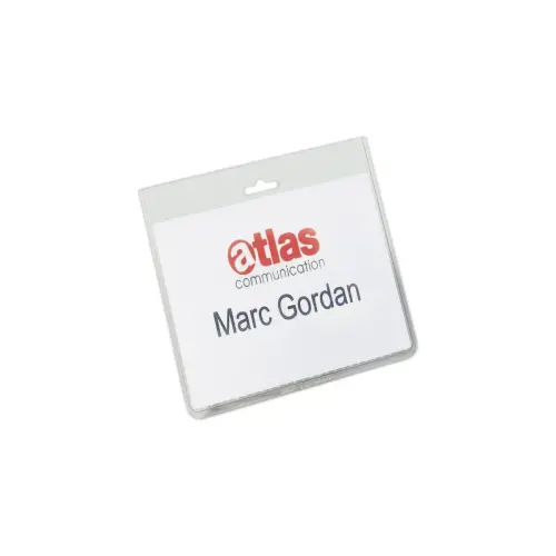 20 Porte-badge pochette fermée 60 x 90 mm photo du produit