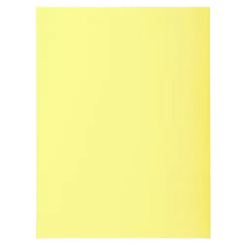 100 Chemises 24 x 32 cm Super 210 - Jaune - Exacompta photo du produit