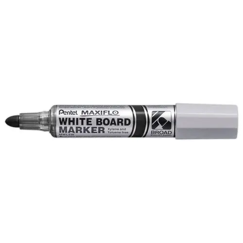 Marqueur tableau blanc PENTEL Maxiflo-pointe ultra-large noir - Marqueurs  tableaux blancs