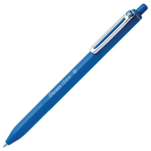 Stylo bille r&eacute;tractable  - &eacute;criture large - bleu - Pentel photo du produit
