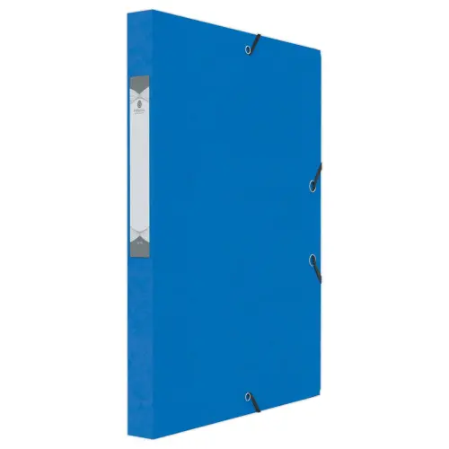 Boîte de classement - 24x32 Dos 25 mm - bleu - Fiducial photo du produit