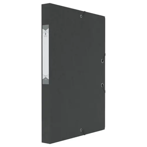 Bo&icirc;te de classement - 24x32 Dos 25 mm - noir - Fiducial photo du produit