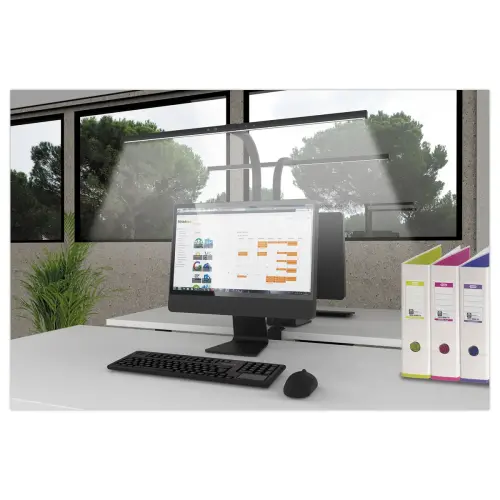 Lampe de bureau STRATA – Noir - UNILUX photo du produit