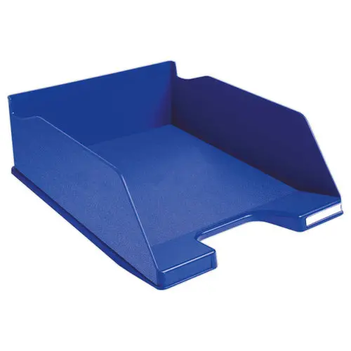 Corbeille &agrave; courrier COMBO - 10, 3 cm - bleu - Exacompta photo du produit