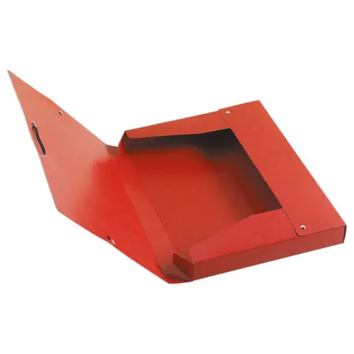 Boîte de classement - 24x32 - Dos 40 mm - rouge - Fiducial photo du produit