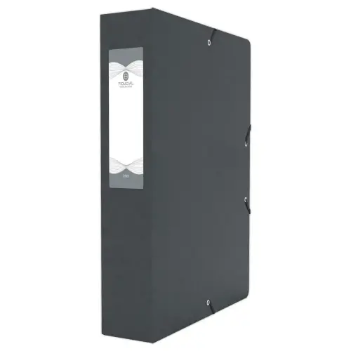 Boîte de classement - 24x32 Dos 60 mm - noir - Fiducial photo du produit