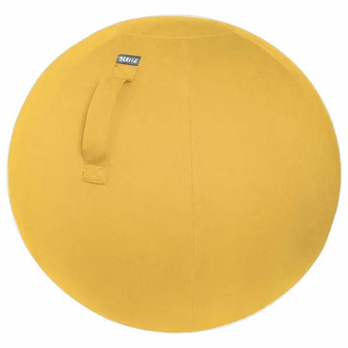 Ballon assise ergonomique Ergo Cosy Active - Diamètre 65 cm - Jaune - LEITZ photo du produit