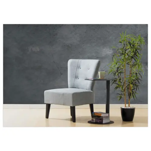 Table D'appoint EASYDESK Ronde Anthracite - Marque Paperflow