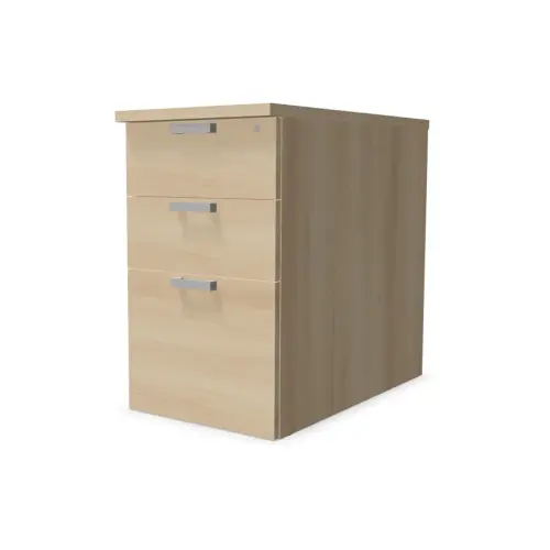 Caisson hauteur bureau - 3 tiroirs photo du produit