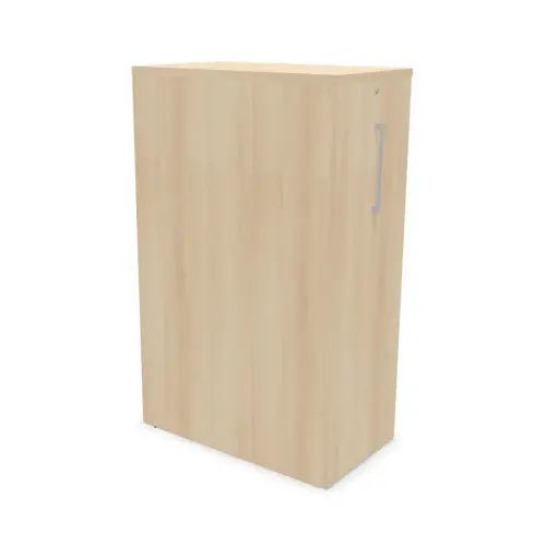 Tour de rangement - Ouverture à droite - H 130 cm - Acacia clair photo du produit