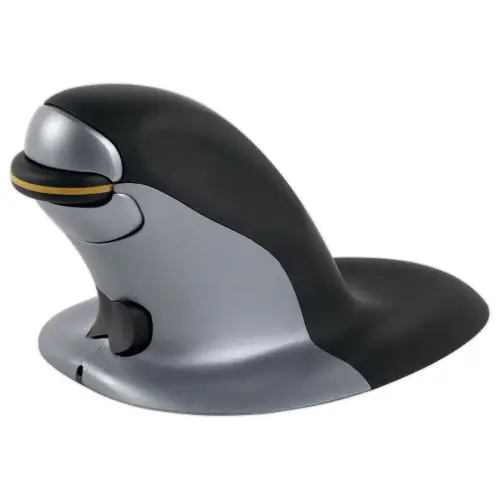 Souris ergonomique sans fil Penguin - Modèle moyen - Fellowes photo du produit