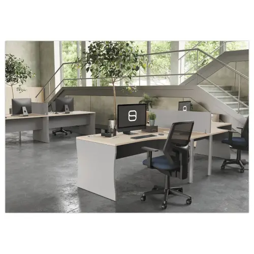 Bureau BUDAPEST 140 x 80 ACACIA photo du produit