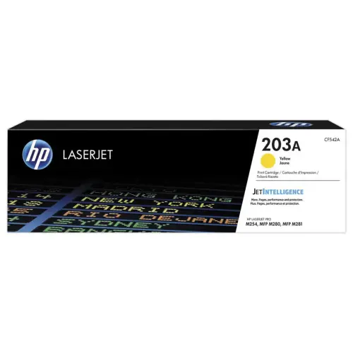 HP 203A CF542A toner jaune - HP photo du produit