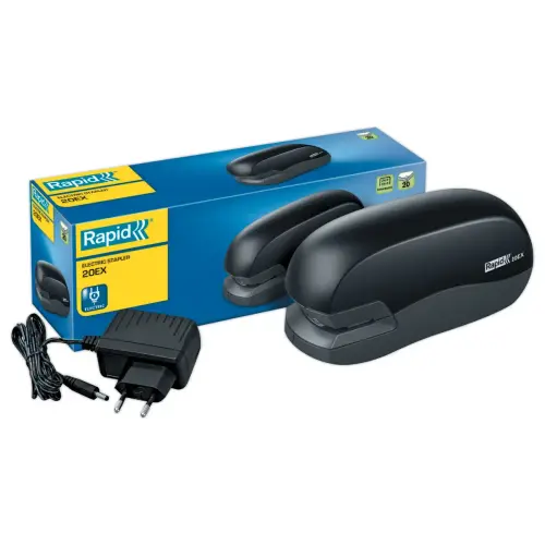 Agrafeuse &eacute;lectrique R20EX - 20 feuilles - Rapid photo du produit