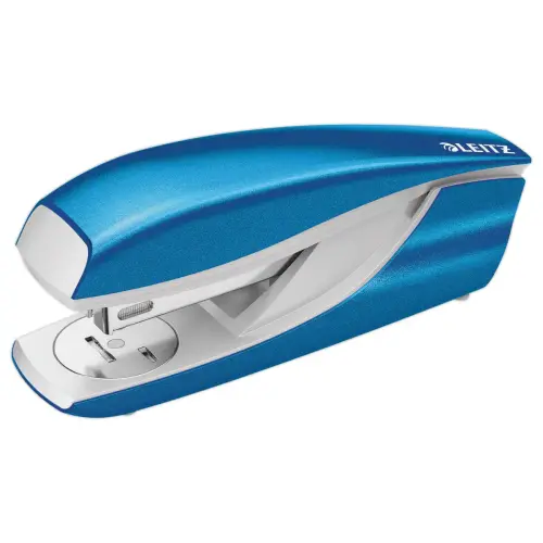 Agrafeuse de bureau WOW - 24/6-26/6 - Bleu - Leitz photo du produit