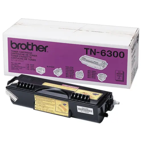 Toner Brother TN6300 noir photo du produit