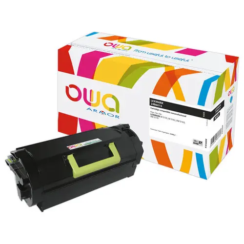 Toner equiv. Armor LEXMARK 24B6015 noir photo du produit