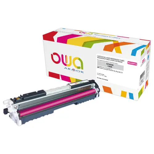 Toner éq. HP CF353A - Magenta - OWA photo du produit