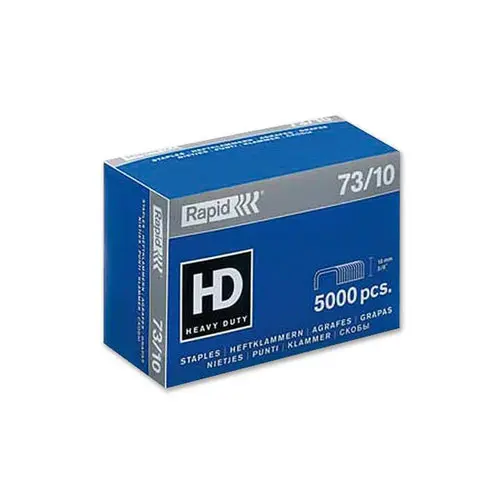 5000 Agrafes 73/10 pour agrafeuses grande capacité - RAPID photo du produit