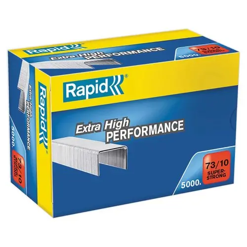 5000 Agrafes 73/10 pour agrafeuses grande capacité - RAPID photo du produit