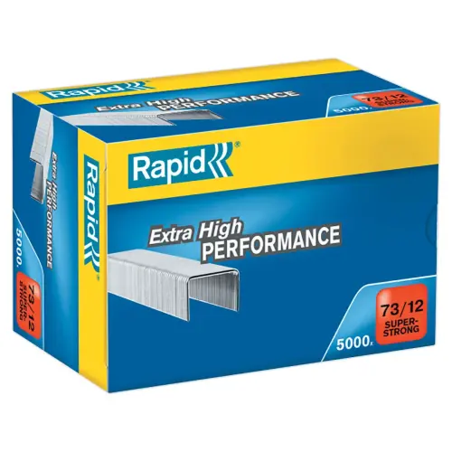 5000 Agrafes 73/12 pour agrafeuses grande capacité - Rapid photo du produit