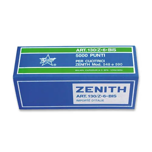5000 Agrafes Zénith 130 Z 6 mm photo du produit