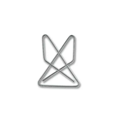 100 Attaches géantes croisées en acier - 30 x 40 mm - WONDAY photo du produit