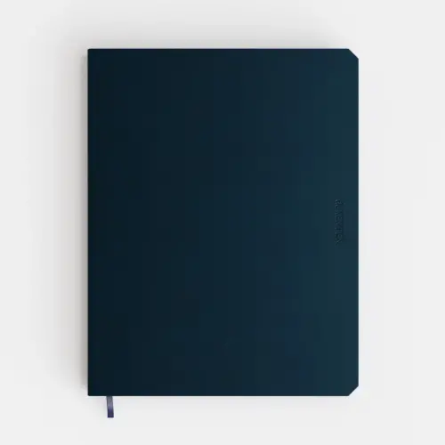 Carnet de Kempen Collector L - 17,1x22cm - Bleu photo du produit