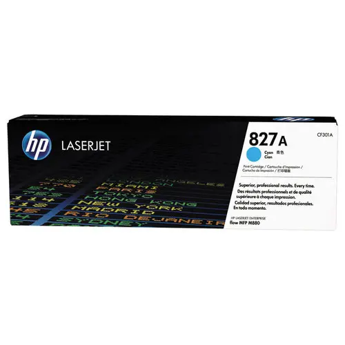 HP 827A CF301A toner cyan photo du produit