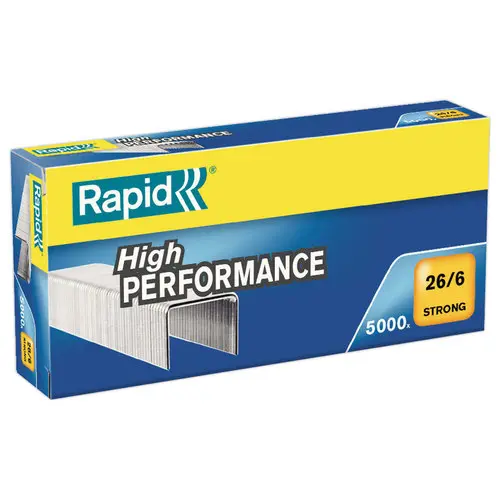 5000 Agrafes 26/6 strong - RAPID photo du produit