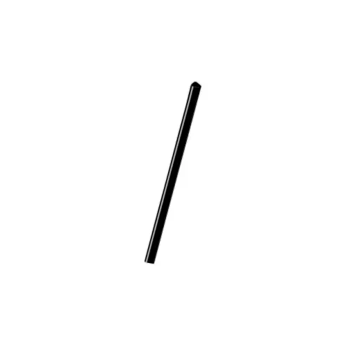 25 Baguettes &agrave; relier 3 mm - Noir photo du produit