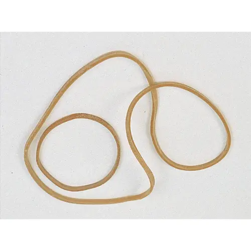 Sachet de 1 kg de bracelets élastiques étroits en caoutchouc - Blond - 100 mm - SIGN photo du produit